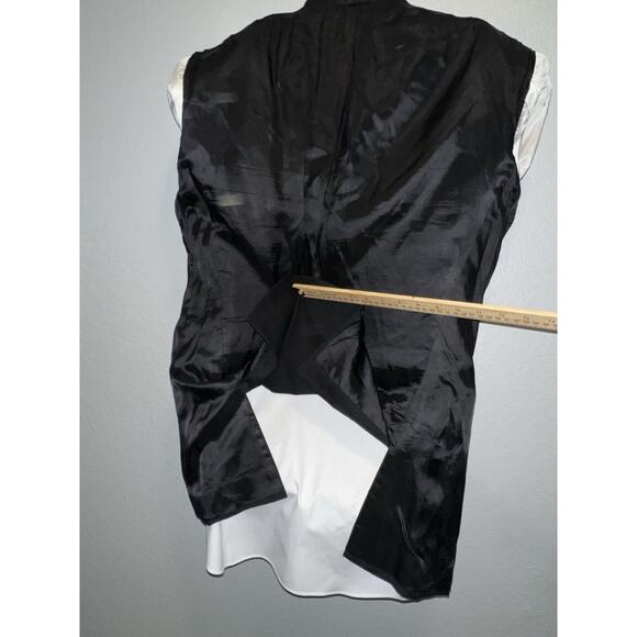 Ralph Lauren Men Blazer 38R Black Lord & Taylor Pinstriped Sport Jacket - Picture 12 of 13